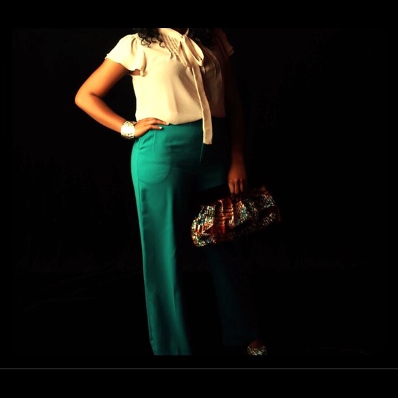 Green Pants - Picture 1 of 3
